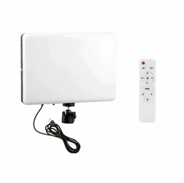 LED Панель RGB 14 дюймов 36W USB для фото и видео съемки PM-26 черная - Фото 1 LED Панель RGB 14 дюймов 36W USB для фото и видео съемки PM-26 черная - изображение 1