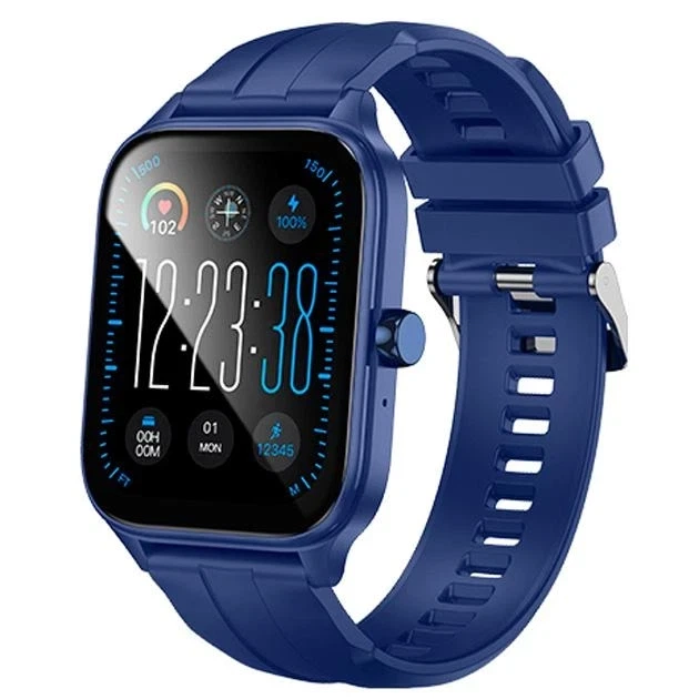Смарт годинник Hoco Y27 230mAh Bluetooth 5 IPX4 1.95" синій для спорту та повсякденного використання - зображення 4
