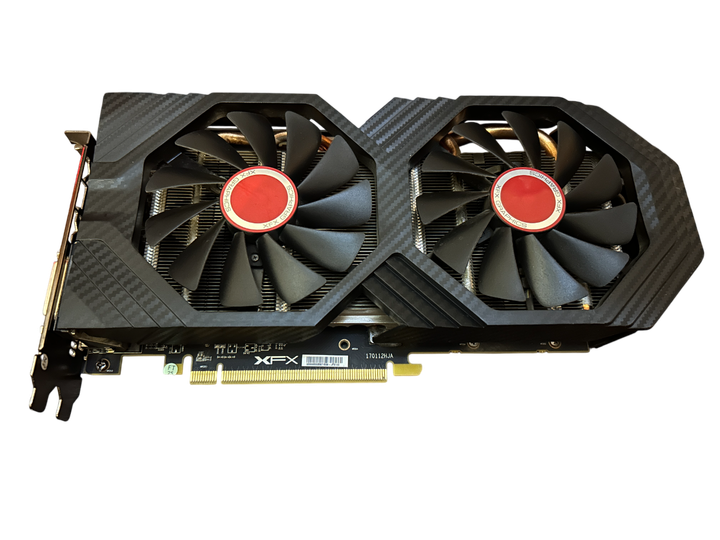Видеокарта RX 580 8GB XFX (RX-580P8D VA.2) Б/У - Фото 4 Видеокарта RX 580 8GB XFX (RX-580P8D VA.2) Б/У - изображение 4