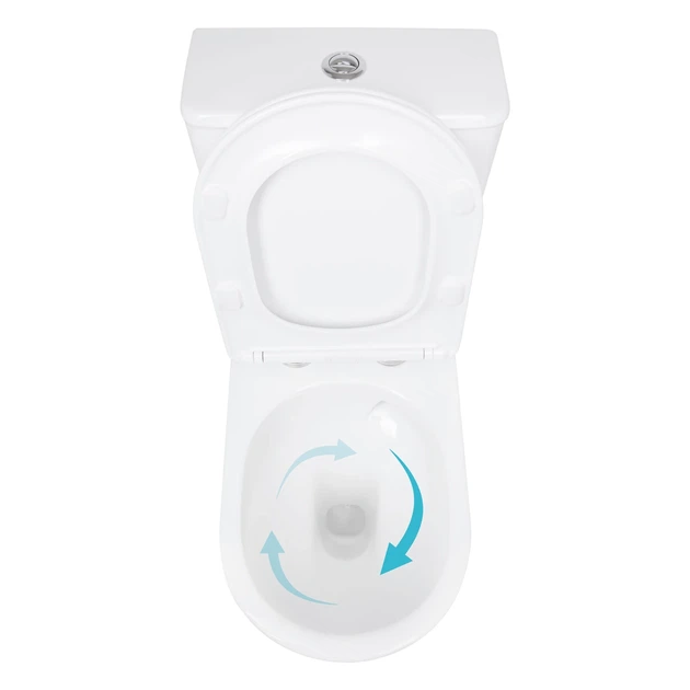 Унитаз напольный Qtap Arvin Ultra Quiet 630×350×795 мм с сиденьем Soft-close, White QTARV27W49259 - Фото 6 Унитаз напольный Qtap Arvin Ultra Quiet 630×350×795 мм с сиденьем Soft-close, White QTARV27W49259 - изображение 6