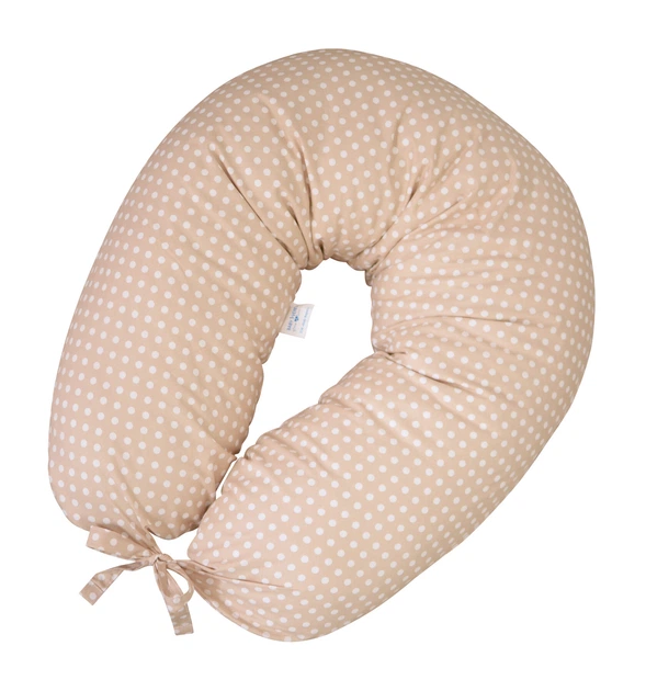 Подушка для годування Baby Veres"Soft beige" (165*70) - Фото 1 Подушка для годування Baby Veres"Soft beige" (165*70) - зображення 1