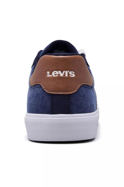 Мужские кеды Levi's 44.5 Синий (139956) - Фото 5 Мужские кеды Levi's 44.5 Синий (139956) - изображение 5