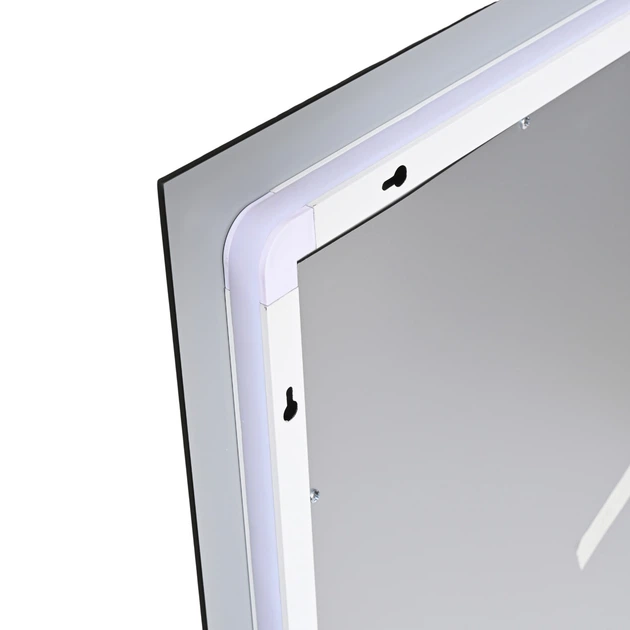 Зеркало Qtap Taurus (TA1) 1000×800 мм с LED-подсветкой Touch, с антизапотеванием, с диммером, рег. темп. цвета (3000-6500K) - изображение 5
