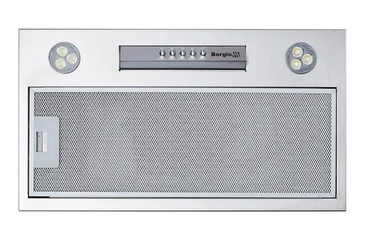 Витяжка повновбудована BORGIO BIT-BOX 1100 52 Inox (52 см, 1100 м3/год, нержавіюча сталь) - зображення 4