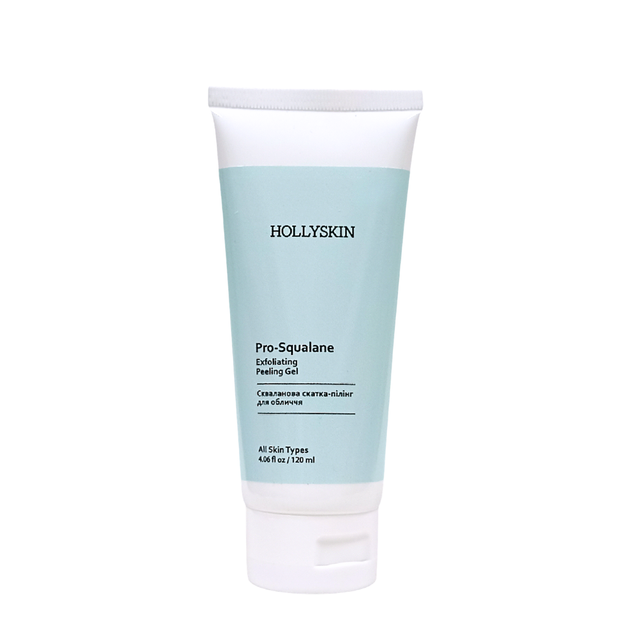 Пілінг скатка для обличчя HOLLYSKIN Pro-Squalane Exfoliating Peeling Gel 120 мл - зображення 2