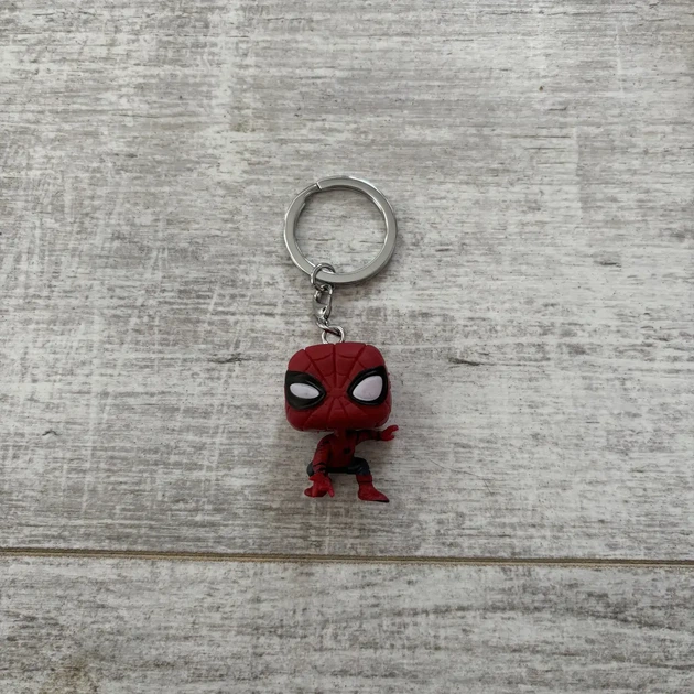 Брелок Funko Pocket POP! Keychain "Человек-паук: Возвращение домой" (Spider-Man: Homecoming) | Коллекционная фигурка Marvel - Фото 3 Брелок Funko Pocket POP! Keychain "Человек-паук: Возвращение домой" (Spider-Man: Homecoming) | Коллекционная фигурка Marvel - изображение 3