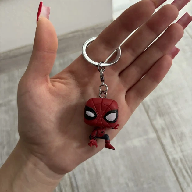 Брелок Funko Pocket POP! Keychain "Человек-паук: Возвращение домой" (Spider-Man: Homecoming) | Коллекционная фигурка Marvel - Фото 4 Брелок Funko Pocket POP! Keychain "Человек-паук: Возвращение домой" (Spider-Man: Homecoming) | Коллекционная фигурка Marvel - изображение 4