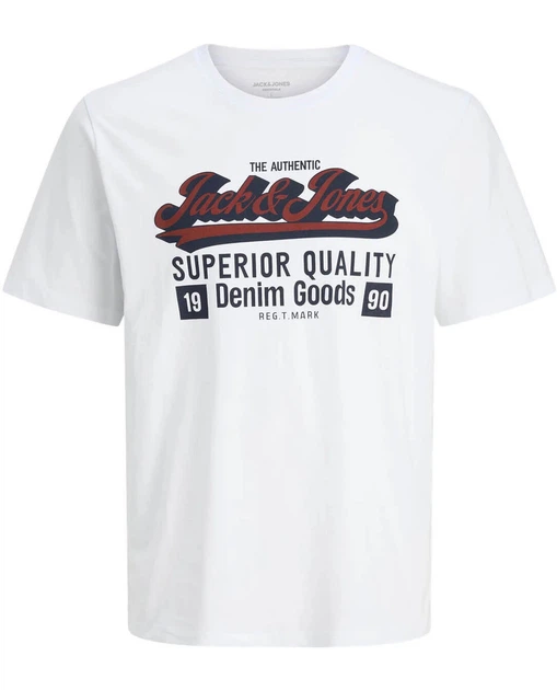 Футболка мужская Jack&Jones 12279535.WHITE XL белая (5715724947979) - Фото 6 Футболка мужская Jack&Jones 12279535.WHITE XL белая (5715724947979) - изображение 6
