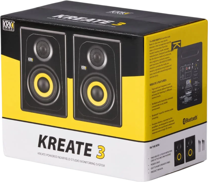 Студійні монітори KRK Systems Kreate 3 (711106167749) - зображення 2