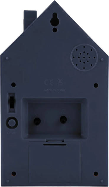 Zegar ścienny Karlsson Cuckoo z kukułką 12 x 20 x 6 cm Niebieski (8714302756993) - obraz 4