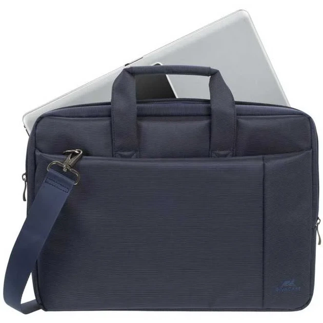 Сумка для ноутбука 13.3" RIVACASE Central 8221 Blue - изображение 2