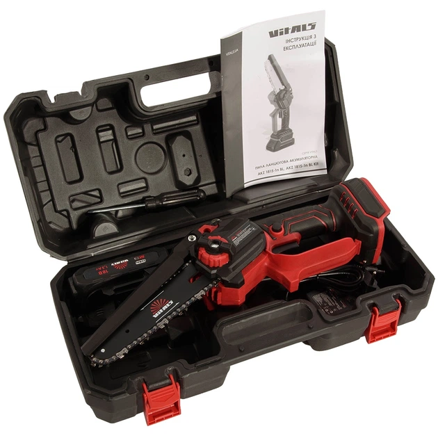 Пила ланцюгова аккумуляторна Vitals AKZ 1815-1n BL Kit - изображение 2