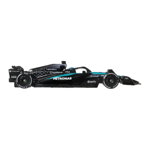 Автомодель Hot Wheels Formula-1 Коллекционный болид Mercedes-Benz George Russell №63 (JKD80) - изображение 3