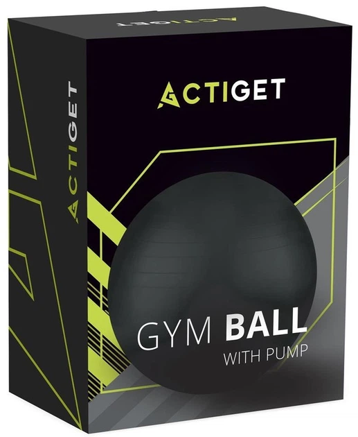 Фітнес м'яч Actiget ACT0148 з насосом 85 см (5908455309707) - зображення 8