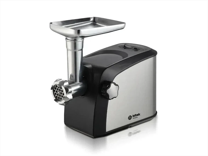 М'ясорубка електрична BITEK BT-3700 4200W з реверсом, 3 сітки для фаршу, насадки для ковбас і кеббе, насадки для овочів, соковитискач, потужна м'ясорубка з нержавіючим шнеком - Фото 3 М'ясорубка електрична BITEK BT-3700 4200W з реверсом, 3 сітки для фаршу, насадки для ковбас і кеббе, насадки для овочів, соковитискач, потужна м'ясорубка з нержавіючим шнеком - изображение 3
