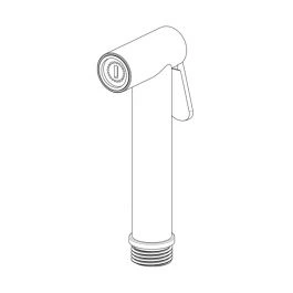 Гигиенический душ скрытого монтажа Paffoni new Bidet Kit с запорным смесителем chrome ZDUP128CR - изображение 5