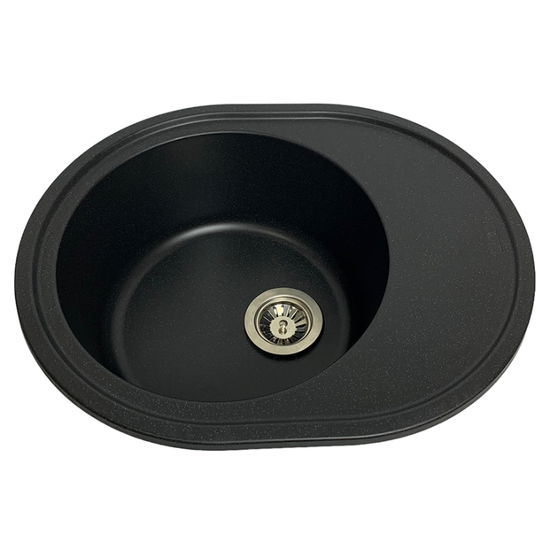 Кухонная мойка Adamant Vast 610x495x200 чёрный 100001497 - изображение 3