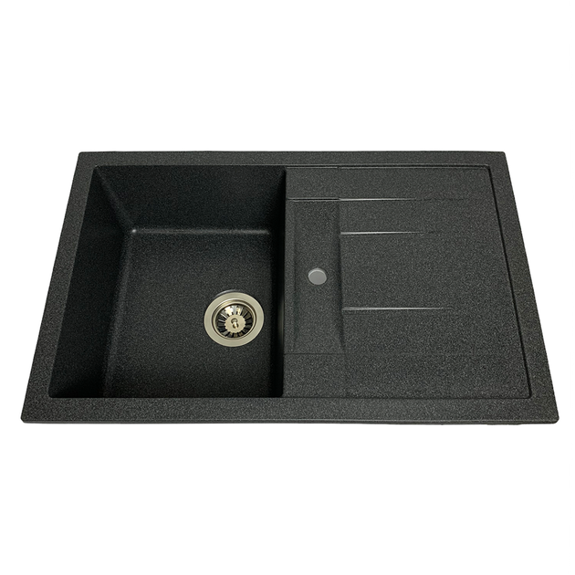 Кухонная мойка Adamant Fort 770x495x200 графит 100002008 - изображение 3