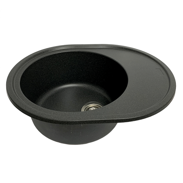 Кухонная мойка Adamant Vast 610x495x200 графит 100001490 - изображение 2