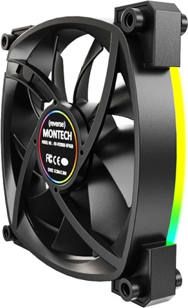 Zestaw wentylatorów Montech RX120 PWM (B31) 3 szt - obraz 3