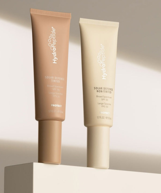 HydroPeptide Solar Defense SPF 50 50мл Сонцезахисний крем без тону для обличчя від сонця зволожувальний з спф 50 від UVA і UVB лучі для всіх типів шкіри - зображення 2