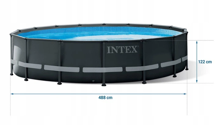 Басейн каркасний 17в1 Intex 26326 488 × 122 см - изображение 9