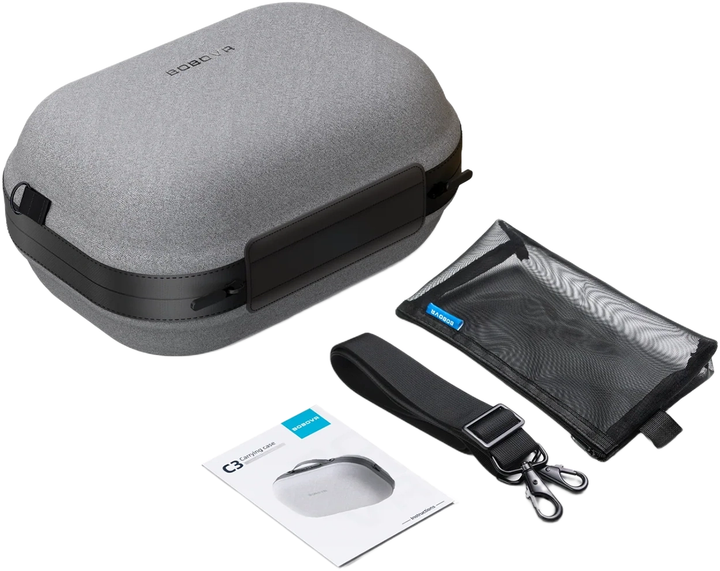 Транспортний футляр BoboVR C3 для Meta Quest 3/3S Grey (6937267000419) - зображення 2