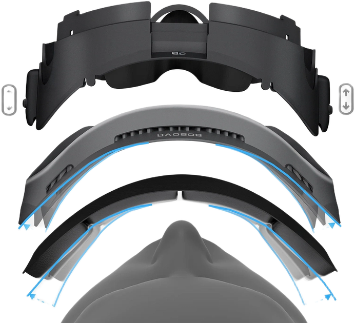 Інтерфейс до обличчя BoboVR F3 для Meta Quest 3 Black (6937267000525) - зображення 2