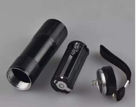 Led лампа-ліхтарик для сушіння гель лаку Чорний 4,5 В - изображение 2