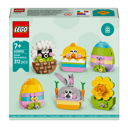 Конструктор Lego Великодні Прикраси 40890 - Фото 1 Конструктор Lego Великодні Прикраси 40890 - зображення 1
