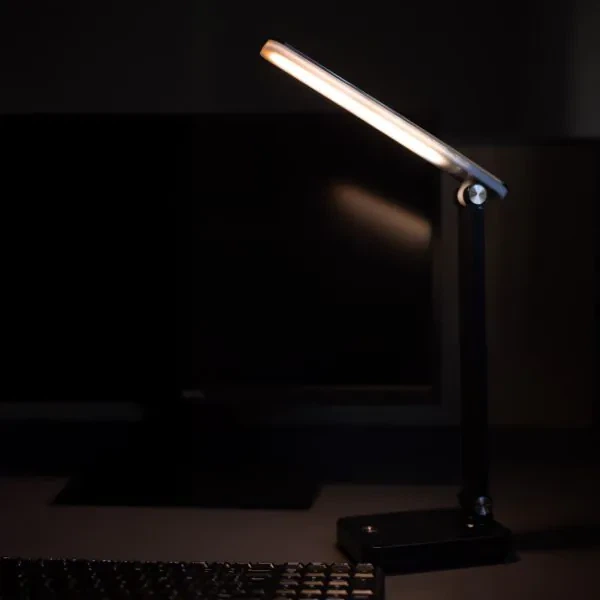 Настільна акумуляторна лампа Zuma Line 5905316672970 1949-BK LED 1x8W 3000K-6000K 289Lm IP20 чорна - зображення 7