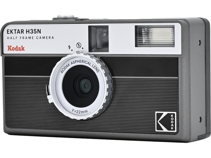 Плівкова фотокамера Kodak EKTAR H35N Camera Striped Black - изображение 2