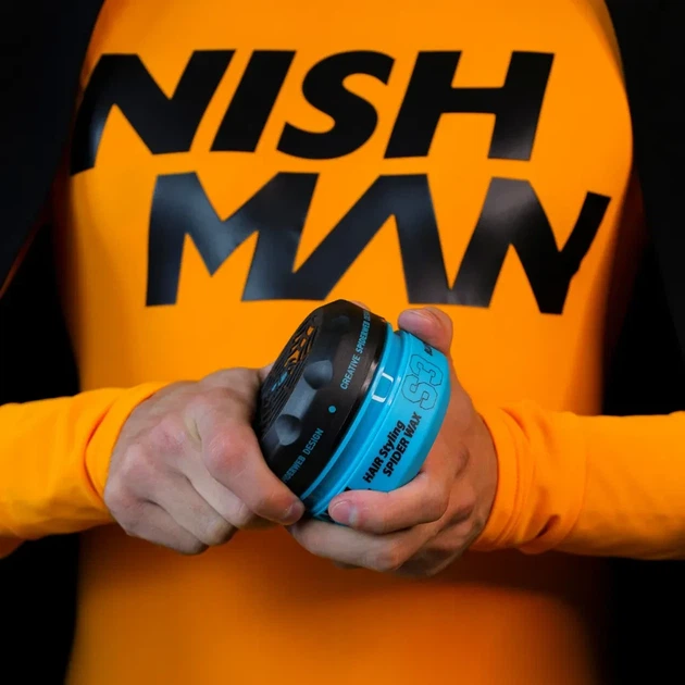 Віск-павутинка для волосся Nishman Spider Wax BluWeb S3 150мл - зображення 2