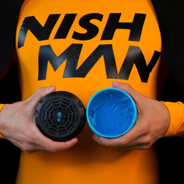 Віск-павутинка для волосся Nishman Spider Wax BluWeb S3 150мл - зображення 3