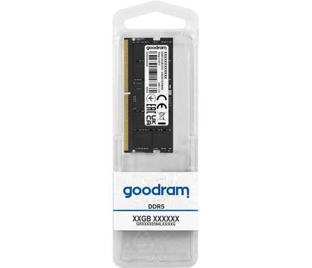 Пам'ять для ноутбуків GOODRAM 16 GB SO-DIMM DDR5 5600 MHz (GR5600S564L46S/16G) - изображение 2