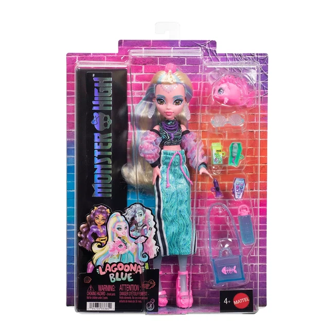 Кукла Monster High Монстро‑классика Новая ночь Лагуна (JHK33) - изображение 7