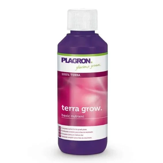 Базове мінеральне добриво для фази вегетації Terra Grow PLAGRON 100ml - Фото 1 Базове мінеральне добриво для фази вегетації Terra Grow PLAGRON 100ml - изображение 1