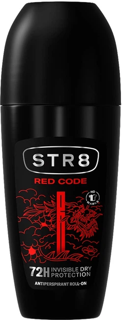 Дезодорант-антиперспірант кульковий для чоловіків STR8 Red Code 50 мл (5201314193500) - Фото 1 Дезодорант-антиперспірант кульковий для чоловіків STR8 Red Code 50 мл (5201314193500) - зображення 1