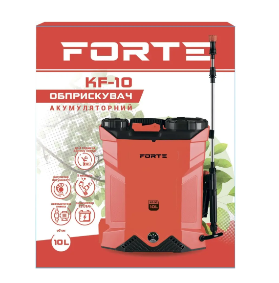 Аккумуляторный опрыскиватель Forte KF-10 - изображение 5