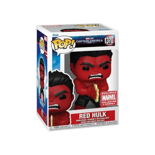 Фігурка Funko Marvel: Red Hulk фанко Червоний Халк (Collector Corps Exclusive) 1370 - изображение 2