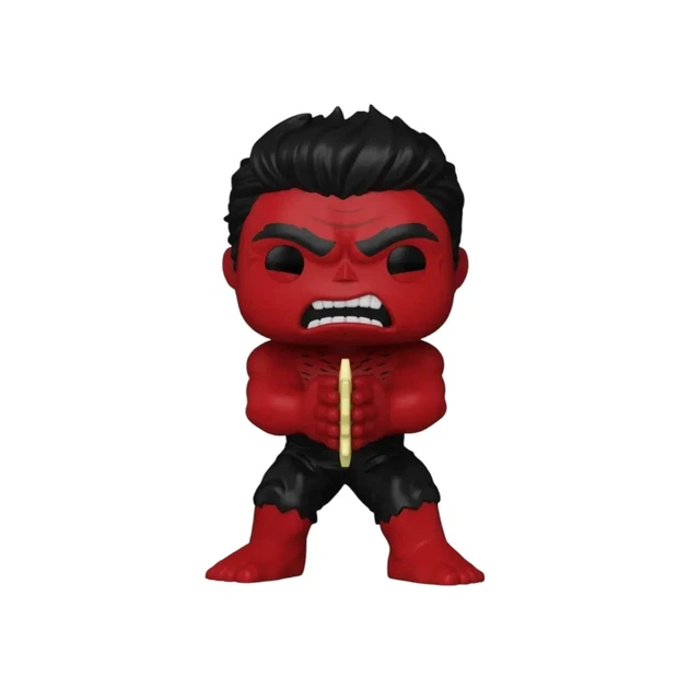 Фігурка Funko Marvel: Red Hulk фанко Червоний Халк (Collector Corps Exclusive) 1370 - изображение 3