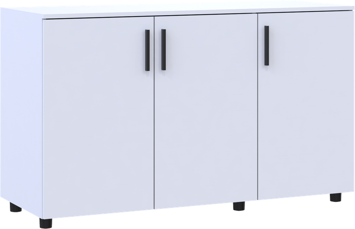 Комод Doros Торн Белый 3 ДСП 135х51.6х80 (41510169) - изображение 2