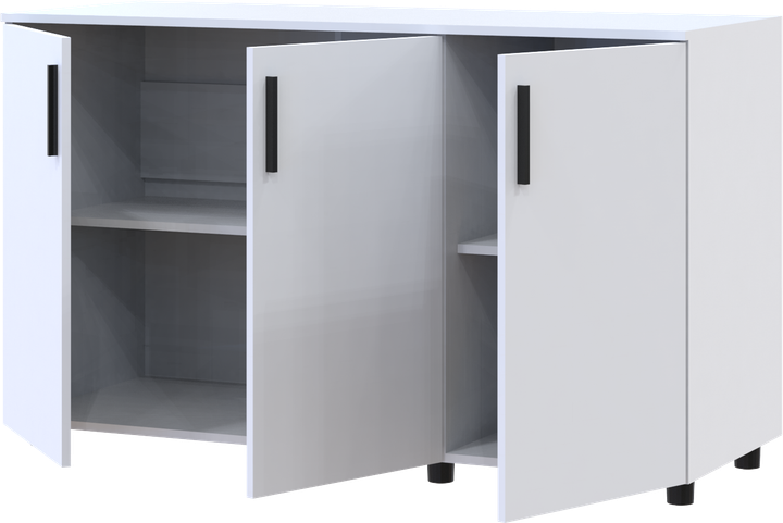 Комод Doros Торн Белый 3 ДСП 135х51.6х80 (41510169) - изображение 4