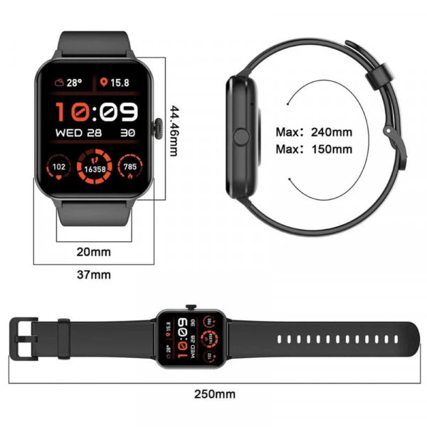 Смарт-часы Blackview R50 Black Б/У - изображение 2