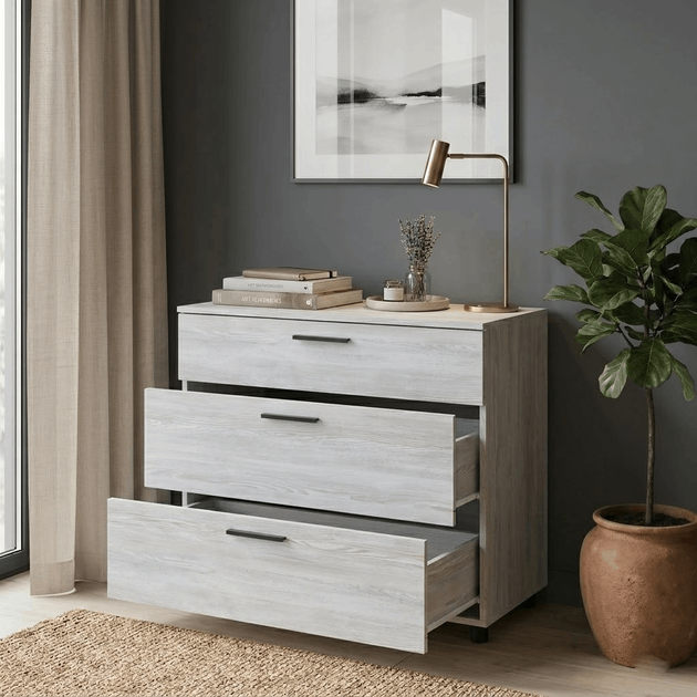 Комод Doros Торн Сосна Натти 3Ш 90х51.6х80 (41510155) - изображение 7