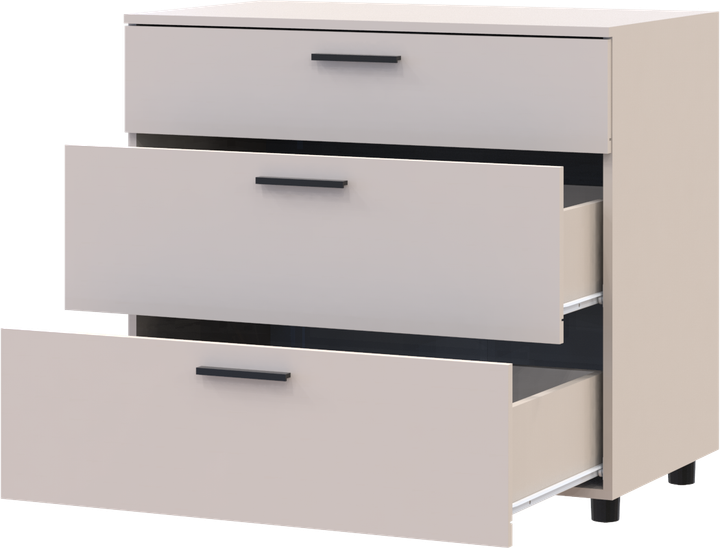 Комод Doros Торн Кашемир 3Ш 90х51.6х80 (41510163) - изображение 4