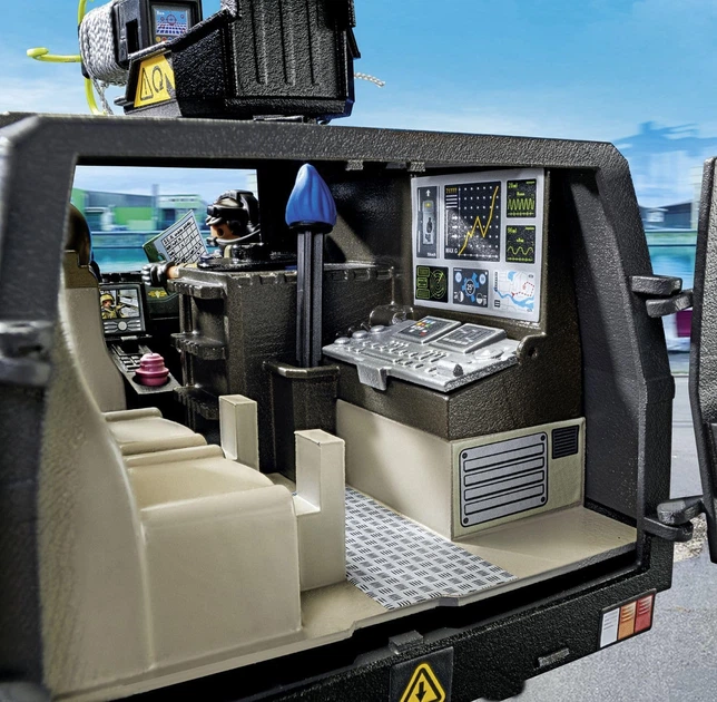 Конструктор Плеймобіль Тактичний поліцейський всюдихід Playmobil City Action Tactical Police All-Terrain Vehicle (71144) - зображення 4