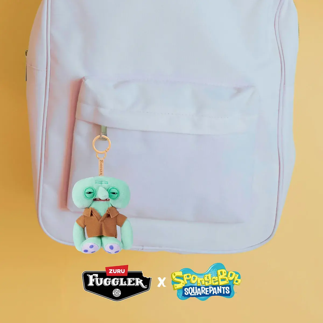 М'яка іграшка-брелок Сквідвард Fuggler SpongeBob Squidward (15756D) - зображення 6