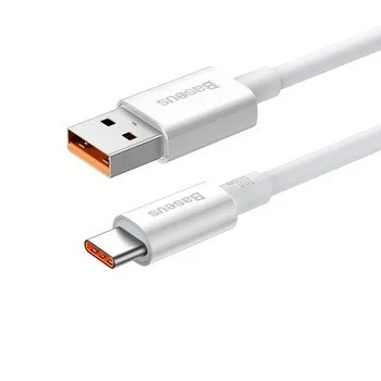 Кабель зарядний Baseus Superior Series Fast Charging Type-C 66W (1m) white - зображення 2