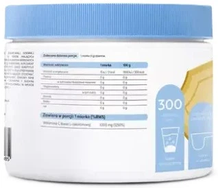 Witamina C Osavi Witamina C 1000 mg w proszku 300 g (5904139923085) - obraz 2